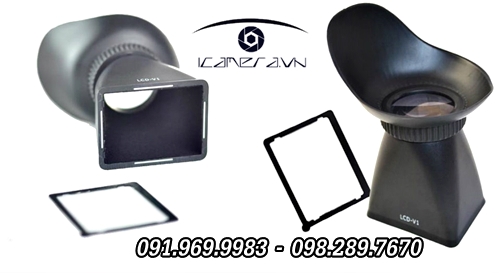 LCD View Finder ống ngắm camera cho máy Canon và Nikon model V1
