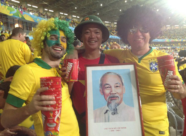 Anh Hoàn đã mang hình ảnh Việt Nam tới bạn bè thế giới trong mỗi kỳ World Cup