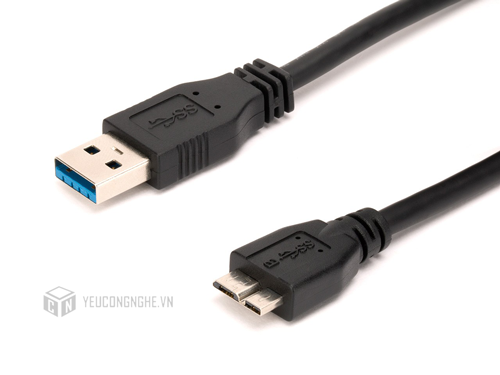 Cáp Micro-B 3.0 USB truyền tải dự liệu tốc độ cao