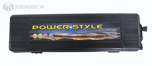 Đèn pin led siêu sáng kèm 2 pin sạc Powe Style WY9501