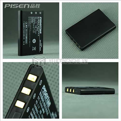 Pin cho máy ảnh Fujifilm NP60 Pisen