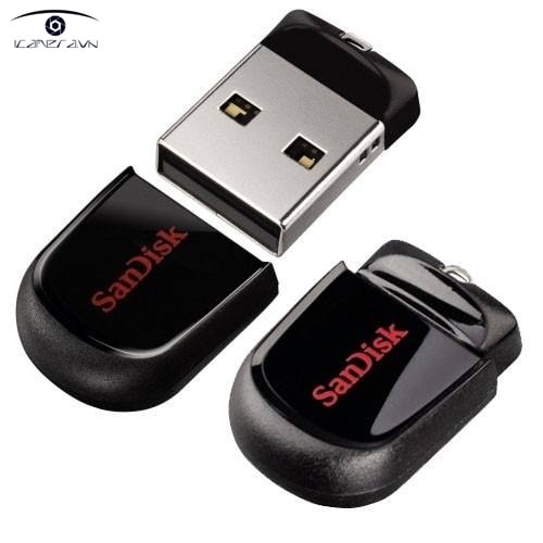 USB Sandisk 8GB CZ33 3.0 màu đen nhỏ gọn