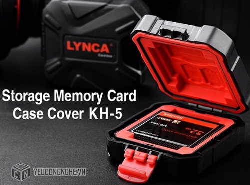 Hộp đựng thẻ nhớ CF, SD, QXD, Micro SD Memory Card Box Lynca KH-5
