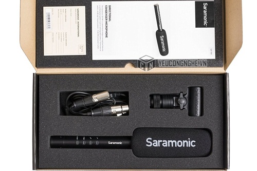 Mic thu âm định hướng XLR shotgun 11 inch Saramonic SR-TM1