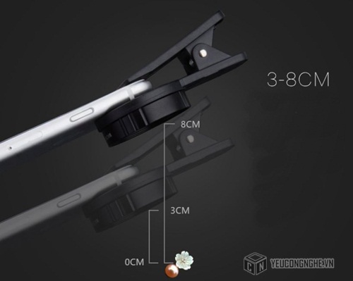 Lens macro cho điện thoại 15x 37mm dạng kẹp ML-15