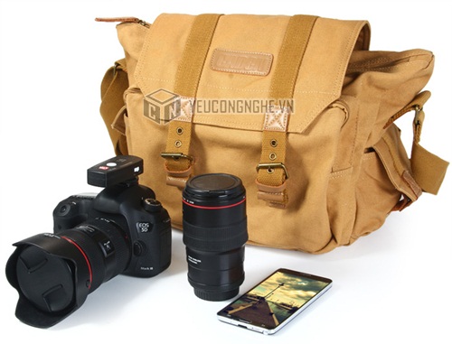 Túi máy ảnh DSLR đeo vai Camera bag Caden F1 chính hãng