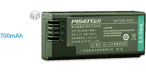 Pin cho máy ảnh Sony FC11  Pisen