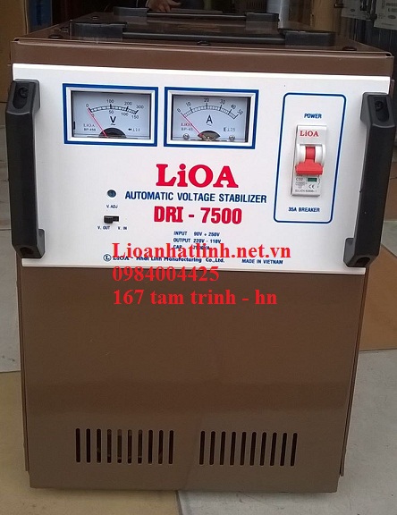 ổn áp lioa 7,5 kva ( DRI-7500)