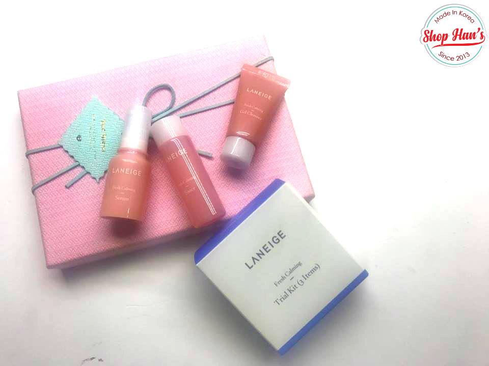  Laneige Fresh Calming Trial Kit 