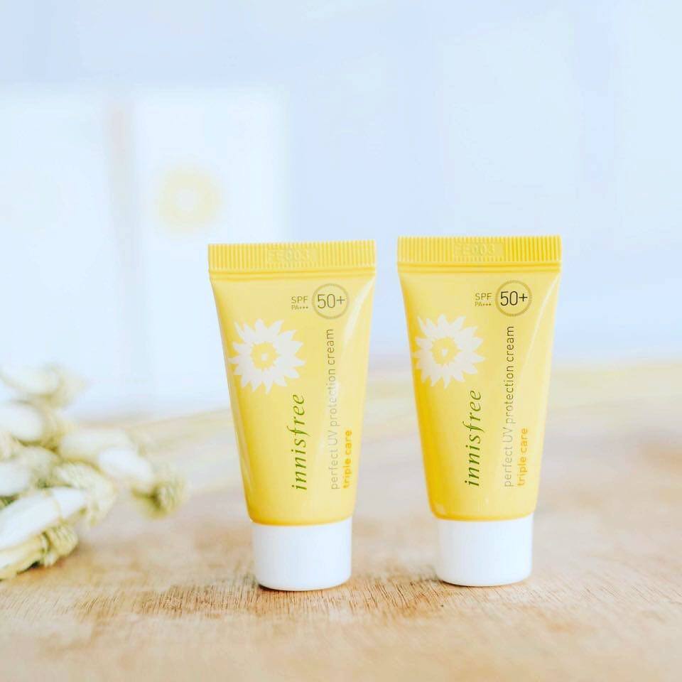 Kem Chống Nắng Đa Chức Năng  Innisfree Perfect UV Protection Cream Triple Care