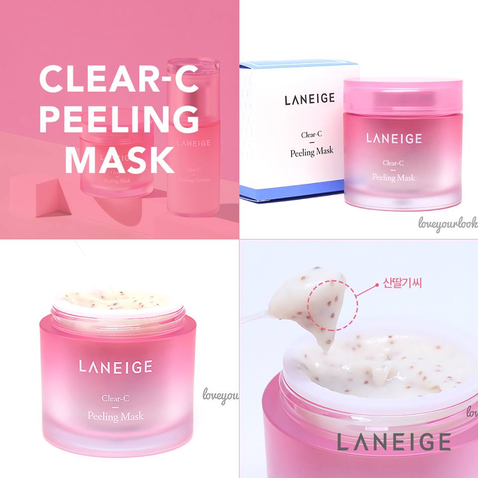 Mặt nạ tẩy tế bào chết Laneige Clear-C Peeling Mask