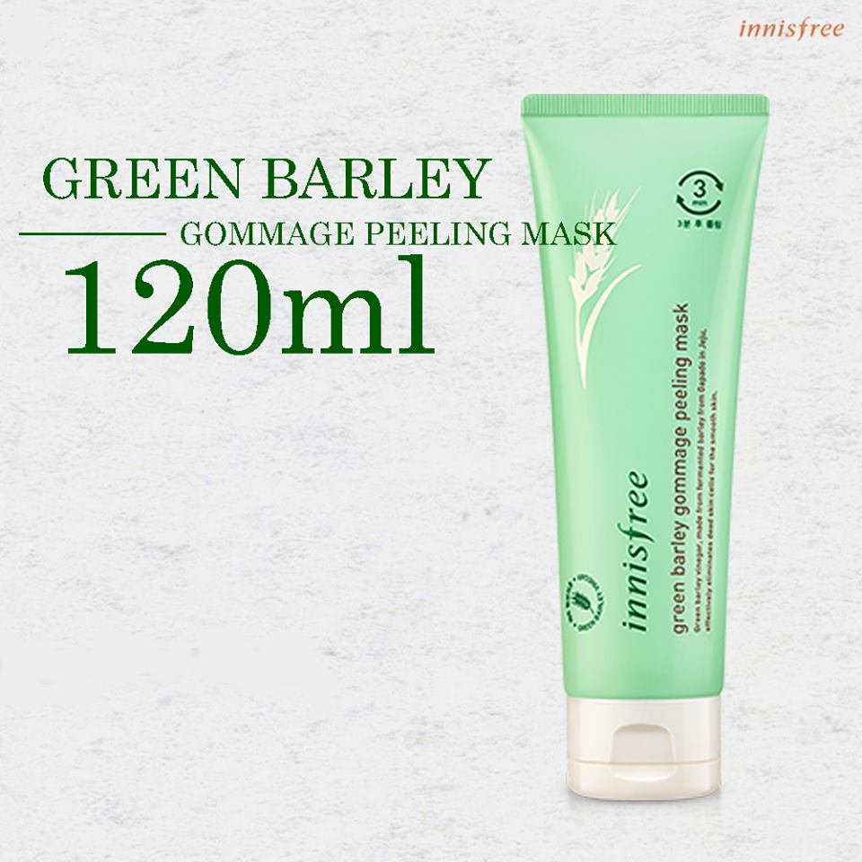 Mặt Nạ Tẩy Tế Bào Chết Innisfree Barley Gommage Peeling Mask