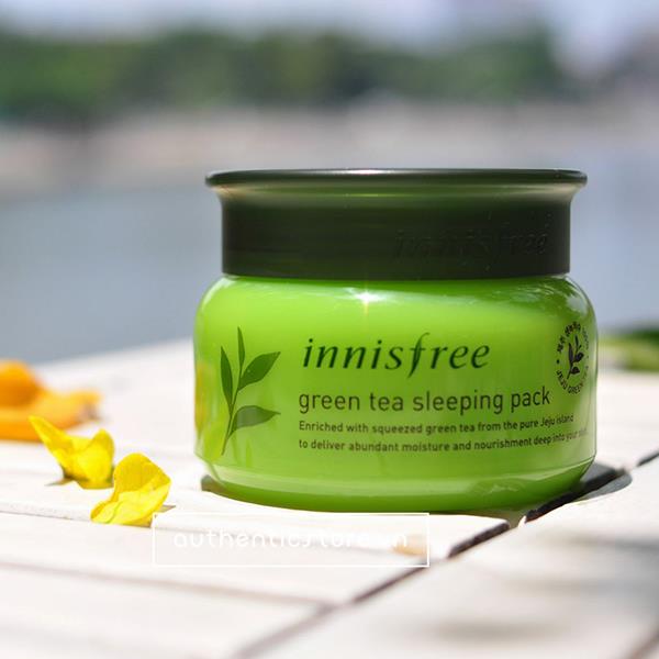 Mặt Nạ Ngủ Trà Xanh  Innisfree Greentea Sleeping Pack