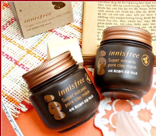 Mặt Nạ Tro Núi Lửa  Innisfree Super Volcanic Pore Clay Mask