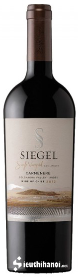 giá rượu Siegel Single VinyArd Carmenere