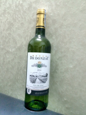 giá rượu Baron De Donzac Vin Blanc 2014