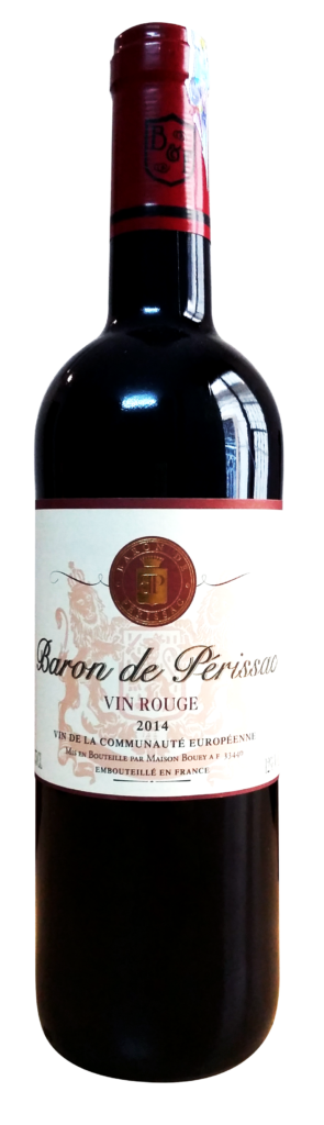 giá rượu Baron De  Perissac Vin Rouge 2014