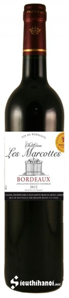 giá rượu Château Les Marcottes