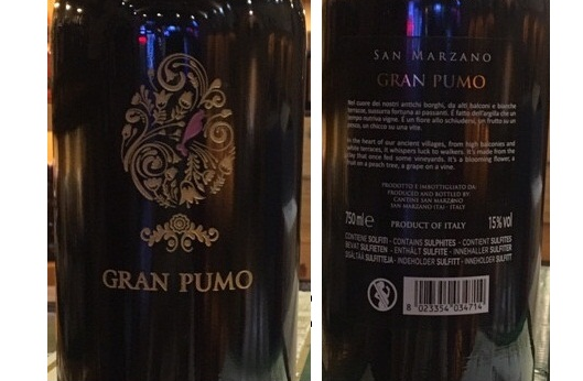 giá rượu Gran Pumo