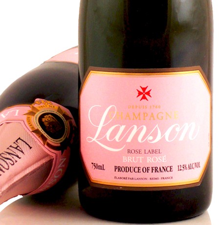 Mua rượu Champagne Lanson Rose Label (Brut)