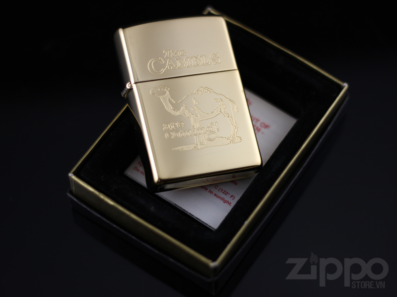 zippo gold plated 22k