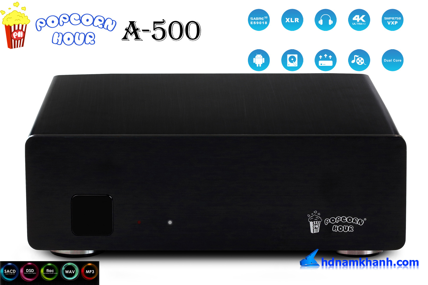 Đầu phát HD 4K POPCORN HOUR-A500