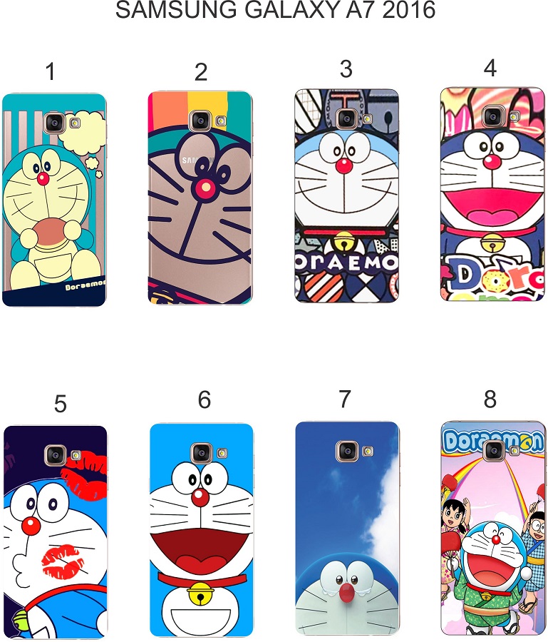 Ốp lưng Samsung Galaxy A7 2016 in hình Doraemon