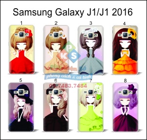 Ốp lưng dẻo Samsung Galaxy J1 2016 hình chibi tại Cần Thơ