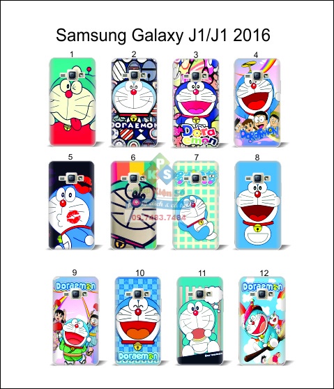 Ốp lưng Samsung Galaxy J1 2016 dẻo hình Doremon thật dễ thương