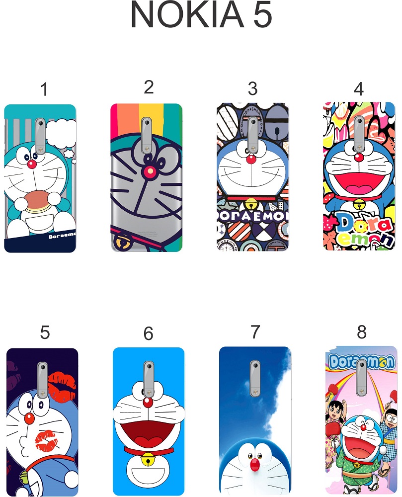Ốp lưng Nokia 5 dẻo in hình Doraemon