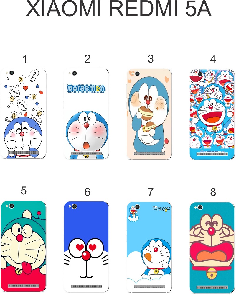 Ốp lưng Xiaomi Redmi 5A dẻo in hình Doraemon