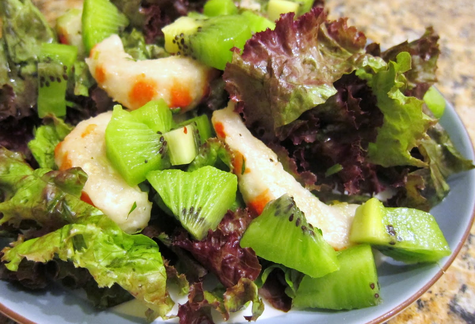 salad kiwi