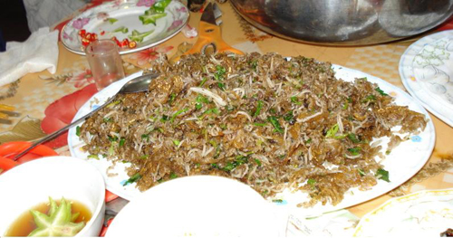 Bún xào ngán