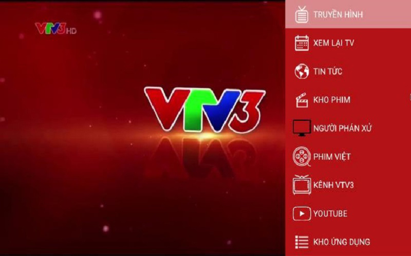 Tính năng xem truyền hình trên vtv go v1