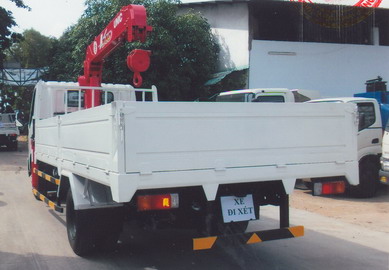 Xe tải gắn cẩu 3 tấn- Hino XZU730 gắn cẩu Unic Urv344