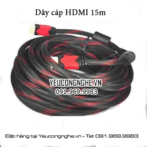 Cáp HDMI to HDMI 15m chất lượng tốt giá rẻ nhất