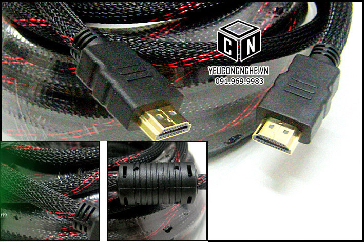 Cáp nối tín hiệu HDMI to HDMI cable 10m chất lượng hình ảnh tốt nhất