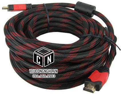 Cáp nối tín hiệu HDMI to HDMI cable 10m chất lượng hình ảnh tốt nhất