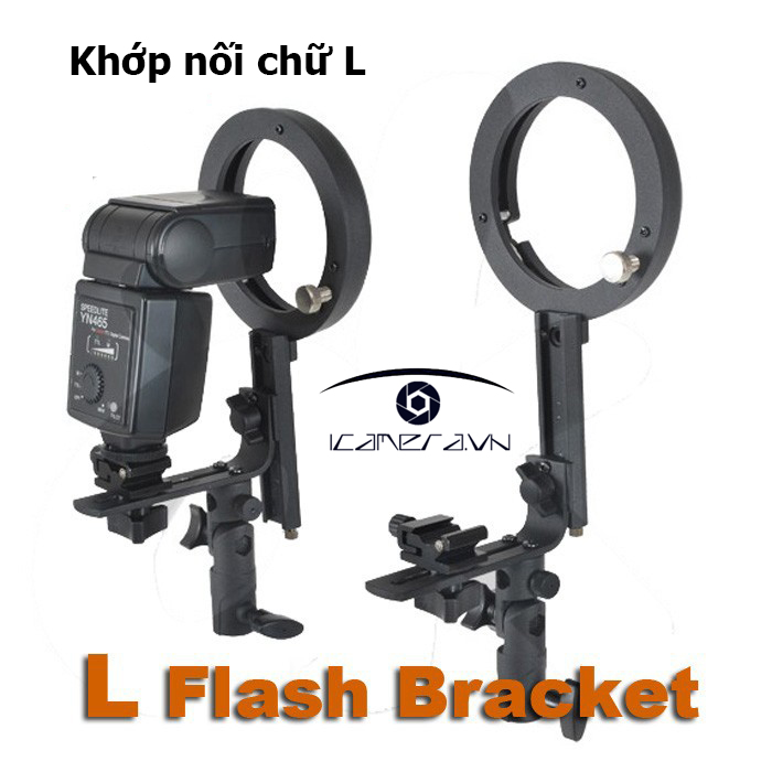 Khớp nối đèn flash softbox chữ L phụ kiện thiết bị quay chụp