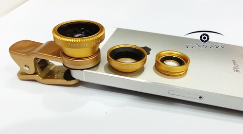 Ống kính cho iPhone 6/6 plus smartphone lens fisheye, góc rộng, macro