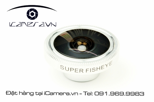 Ống kính fish eye 185 độ siêu mắt cá vòng dính cho mọi điện thoại