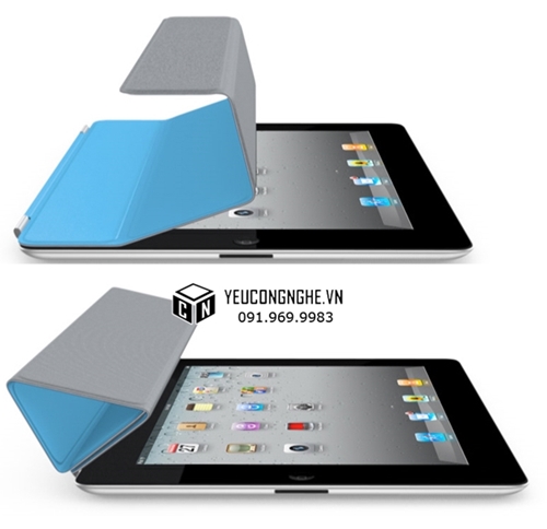 Smart case bao da cho iPad Air 1/2/3 giá rẻ nam châm IC-01A