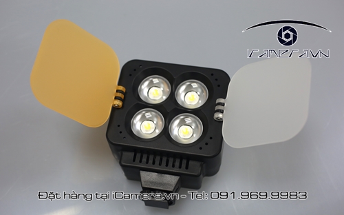 Đèn Led studio tản sáng filter lật cánh 4 bóng T4 giá rẻ Zifon