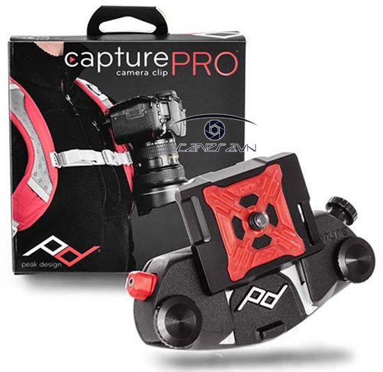 Capture Pro Camera Clip with Pro Plate phụ kiện gài máy ảnh Peak Design