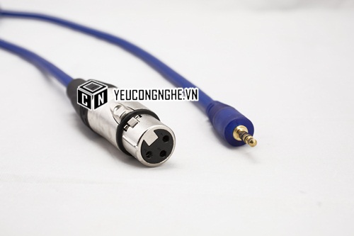 Cáp chuyển đổi đầu mic XLR ra cổng Audio 3.5mm dài 1.8m YX-1372B