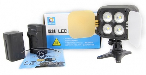 Đèn Led Video Zifon ZF-3000 4 bóng siêu sáng