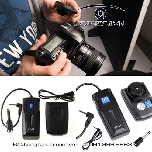 Trigger cho đèn flash thiết bị điều khiển đèn studio AT-16 mua giá rẻ Hà Nội