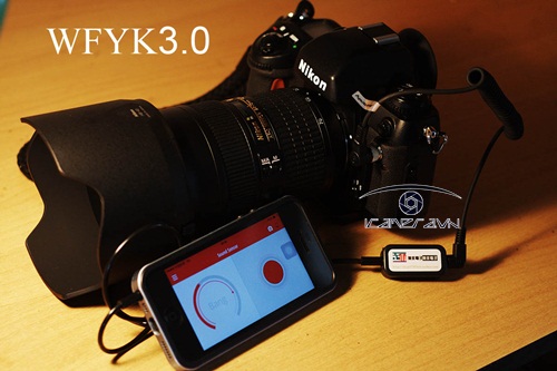Triggertrap Thiết bị điều khiển máy ảnh bằng smartphone WFYK3.0 cổng máy 3N