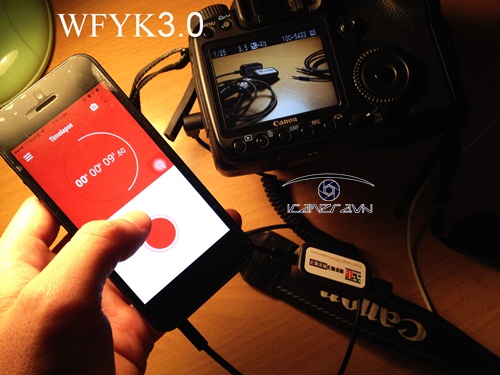 Triggertrap Thiết bị điều khiển máy ảnh bằng smartphone WFYK3.0 cổng máy 3N
