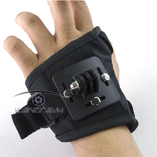 Phụ kiện hỗ trợ gài GoPro Hero đeo tay Glove-style Wrist Band Mount Strap